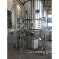 Chemical powder fluid bed top spray granulator